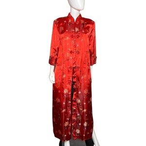 Peony Brad Silk/Rayon Floral Embroidered M